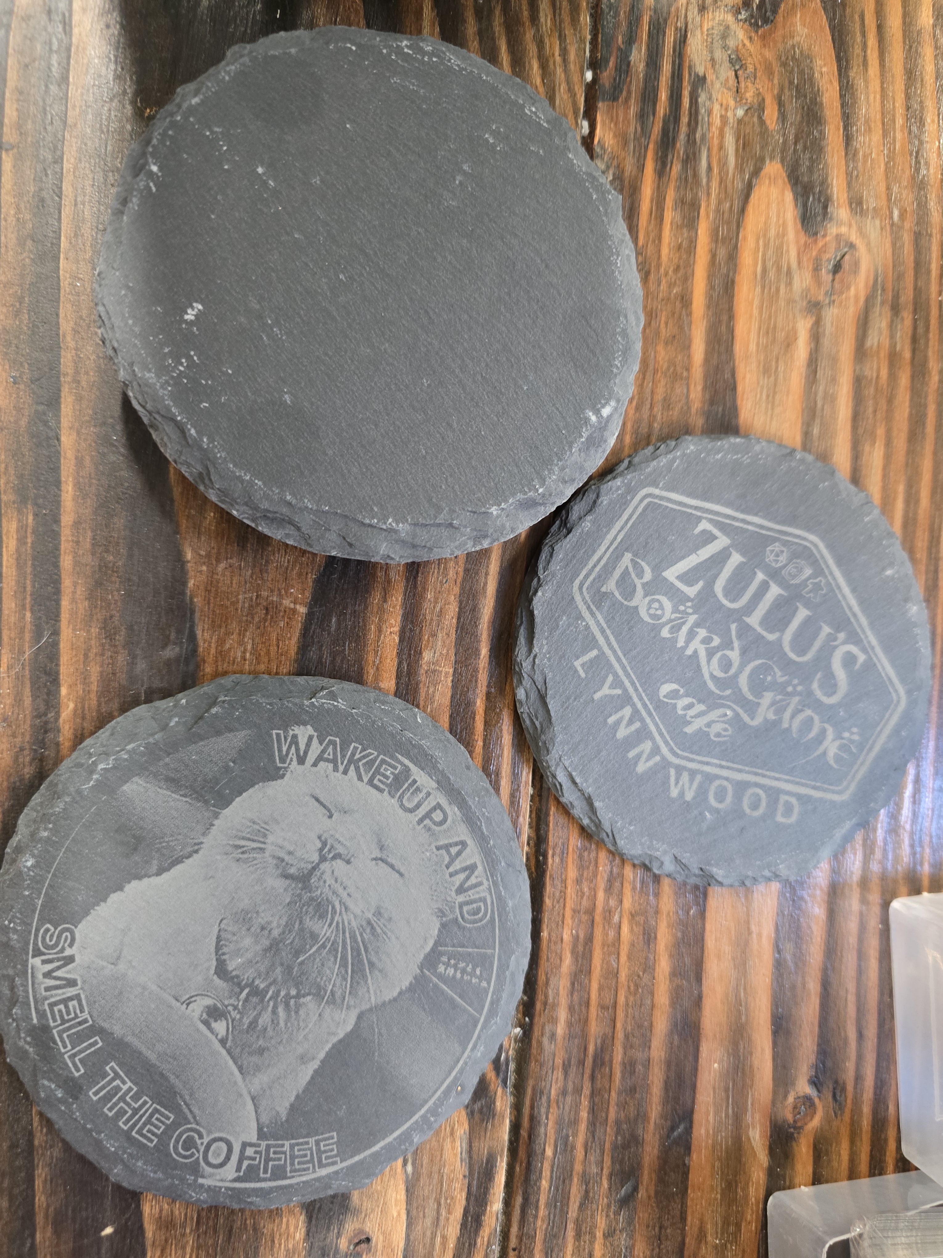 1 personalized stone coaster